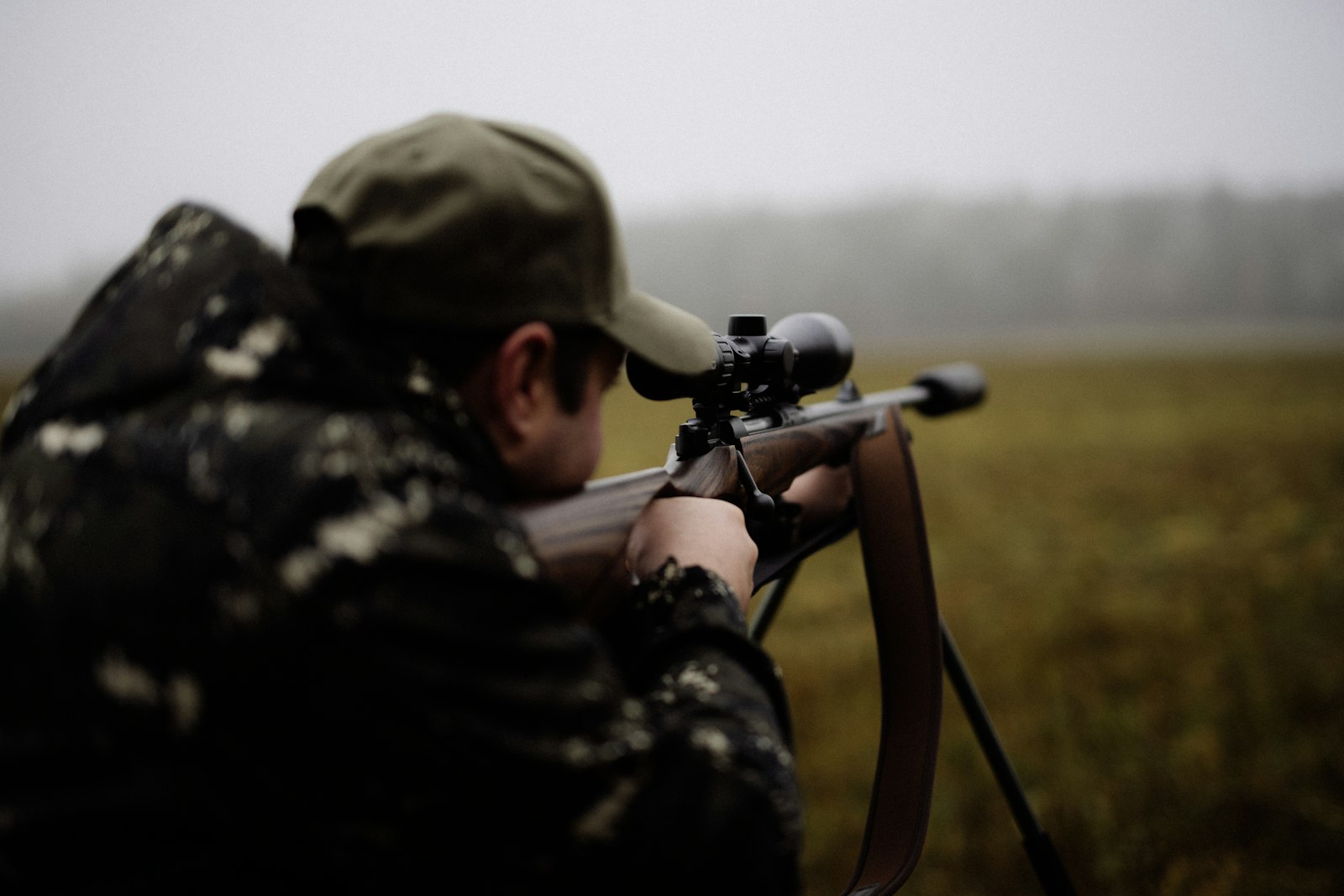 Carabine de précision longue distance en environnement extérieur